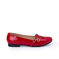 Zapato Ballerina Casual MULTI-2534 Rojo Piazza